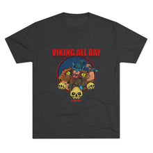 Load image into Gallery viewer, Viking All Day Unisex Tri-Blend Crew Tee
