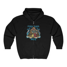 Load image into Gallery viewer, Find Your Path Unisex Heavy Blend™ Full Zip Hooded Sweatshirt