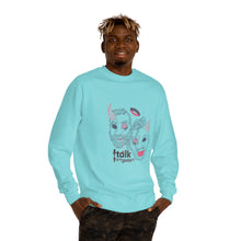 Load image into Gallery viewer, Talk O'Tuesday's Unisex Crew Neck Sweatshirt