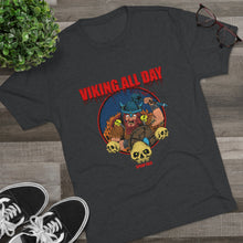 Load image into Gallery viewer, Viking All Day Unisex Tri-Blend Crew Tee