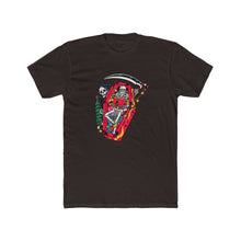 Load image into Gallery viewer, Reaper Skeleton Christmas Unisex Cotton Crew Tee