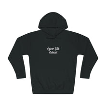 Load image into Gallery viewer, With St. Michael I Stand Unisex Fleece Hoodie