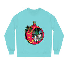 Load image into Gallery viewer, Santa Skeleton Unisex Crew Neck Sweatshirt