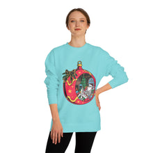 Load image into Gallery viewer, Santa Skeleton Unisex Crew Neck Sweatshirt