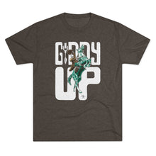 Load image into Gallery viewer, Giddy Up! Unisex Tri-Blend Crew Tee