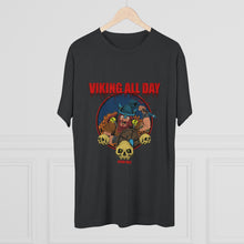 Load image into Gallery viewer, Viking All Day Unisex Tri-Blend Crew Tee
