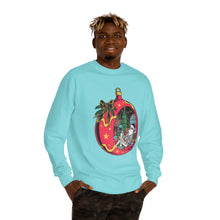 Load image into Gallery viewer, Santa Skeleton Unisex Crew Neck Sweatshirt