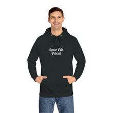 Load image into Gallery viewer, With St. Michael I Stand Unisex Fleece Hoodie