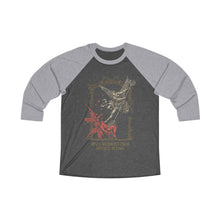 Load image into Gallery viewer, Warriors Shall Rise Unisex Tri-Blend 3\4 Raglan Tee