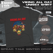 Load image into Gallery viewer, Viking All Day Unisex Tri-Blend Crew Tee