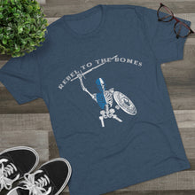 Load image into Gallery viewer, Rebel to the Bones Tri-Blend Crew Tee