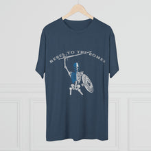 Load image into Gallery viewer, Rebel to the Bones Tri-Blend Crew Tee