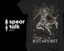 Load image into Gallery viewer, Never Surrender Women's Tee
