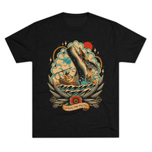 Load image into Gallery viewer, Spear The Truth (Whale) Unisex Tri-Blend Crew Tee