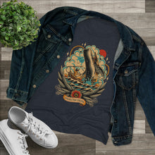Load image into Gallery viewer, Spear The Truth (Whale) Women's Triblend Tee