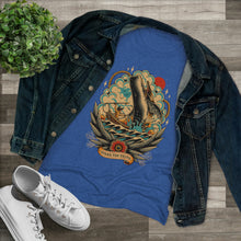 Load image into Gallery viewer, Spear The Truth (Whale) Women's Triblend Tee