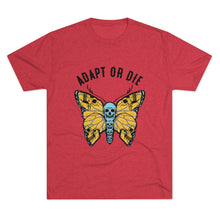 Load image into Gallery viewer, Adapt Or Die Tri-Blend Crew Tee