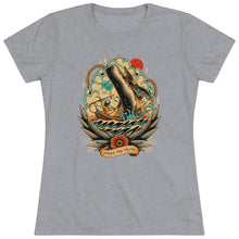 Load image into Gallery viewer, Spear The Truth (Whale) Women's Triblend Tee