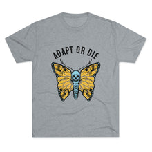 Load image into Gallery viewer, Adapt Or Die Tri-Blend Crew Tee