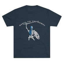 Load image into Gallery viewer, Rebel to the Bones Tri-Blend Crew Tee