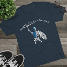 Load image into Gallery viewer, Rebel to the Bones Tri-Blend Crew Tee