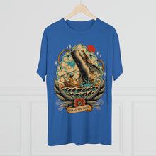 Load image into Gallery viewer, Spear The Truth (Whale) Unisex Tri-Blend Crew Tee
