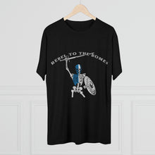 Load image into Gallery viewer, Rebel to the Bones Tri-Blend Crew Tee