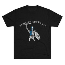 Load image into Gallery viewer, Rebel to the Bones Tri-Blend Crew Tee