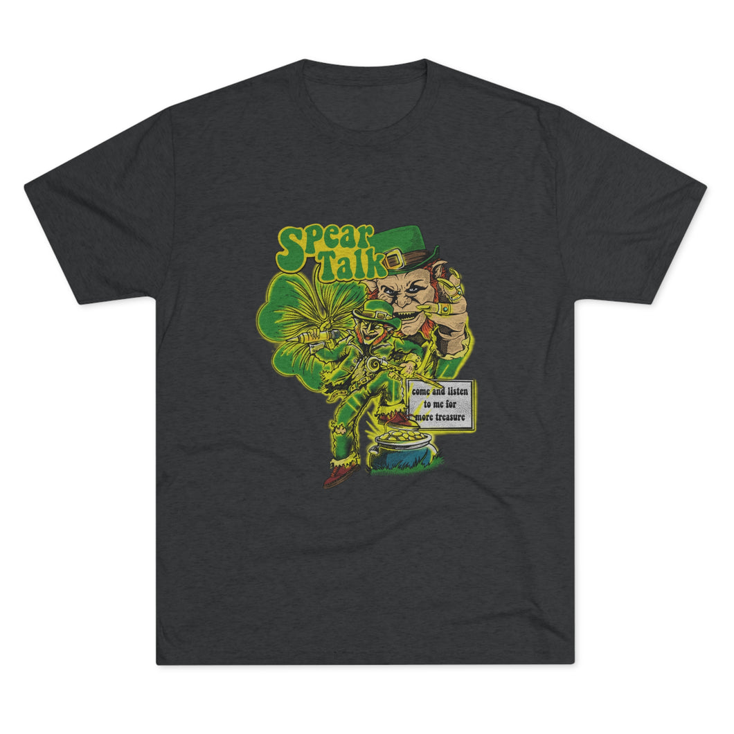 Happy Saint Patrick's Day 2024 Unisex Tri-Blend Crew Tee