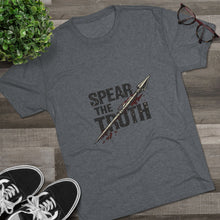 Load image into Gallery viewer, Spear The Truth Unisex Tri-Blend Crew Tee

