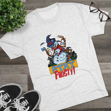 Load image into Gallery viewer, Stay Frosty Unisex Tri-Blend Crew Tee
