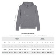 Load image into Gallery viewer, Spear Talk Shaman District® Unisex Jersey Full-Zip Hoodie
