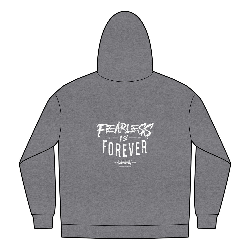Fearless Is Forever District® Unisex Jersey Full-Zip Hoodie