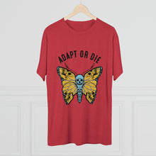 Load image into Gallery viewer, Adapt Or Die Tri-Blend Crew Tee
