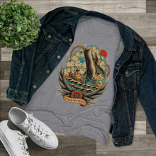 Load image into Gallery viewer, Spear The Truth (Whale) Women&#39;s Triblend Tee
