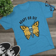 Load image into Gallery viewer, Adapt Or Die Tri-Blend Crew Tee
