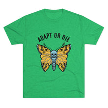 Load image into Gallery viewer, Adapt Or Die Tri-Blend Crew Tee
