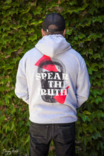 Load image into Gallery viewer, Spear Talk &quot;Spear The Truth&quot; Heavyweight Hooded Pullover Sweatshirt
