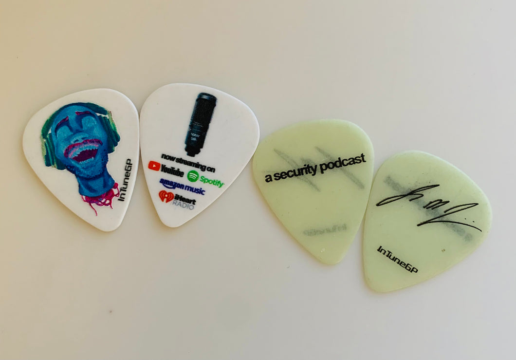 Spear Talk Podcast Guitar Pick Pack #1