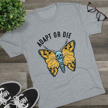 Load image into Gallery viewer, Adapt Or Die Tri-Blend Crew Tee

