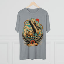 Load image into Gallery viewer, Spear The Truth (Whale) Unisex Tri-Blend Crew Tee
