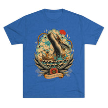 Load image into Gallery viewer, Spear The Truth (Whale) Unisex Tri-Blend Crew Tee

