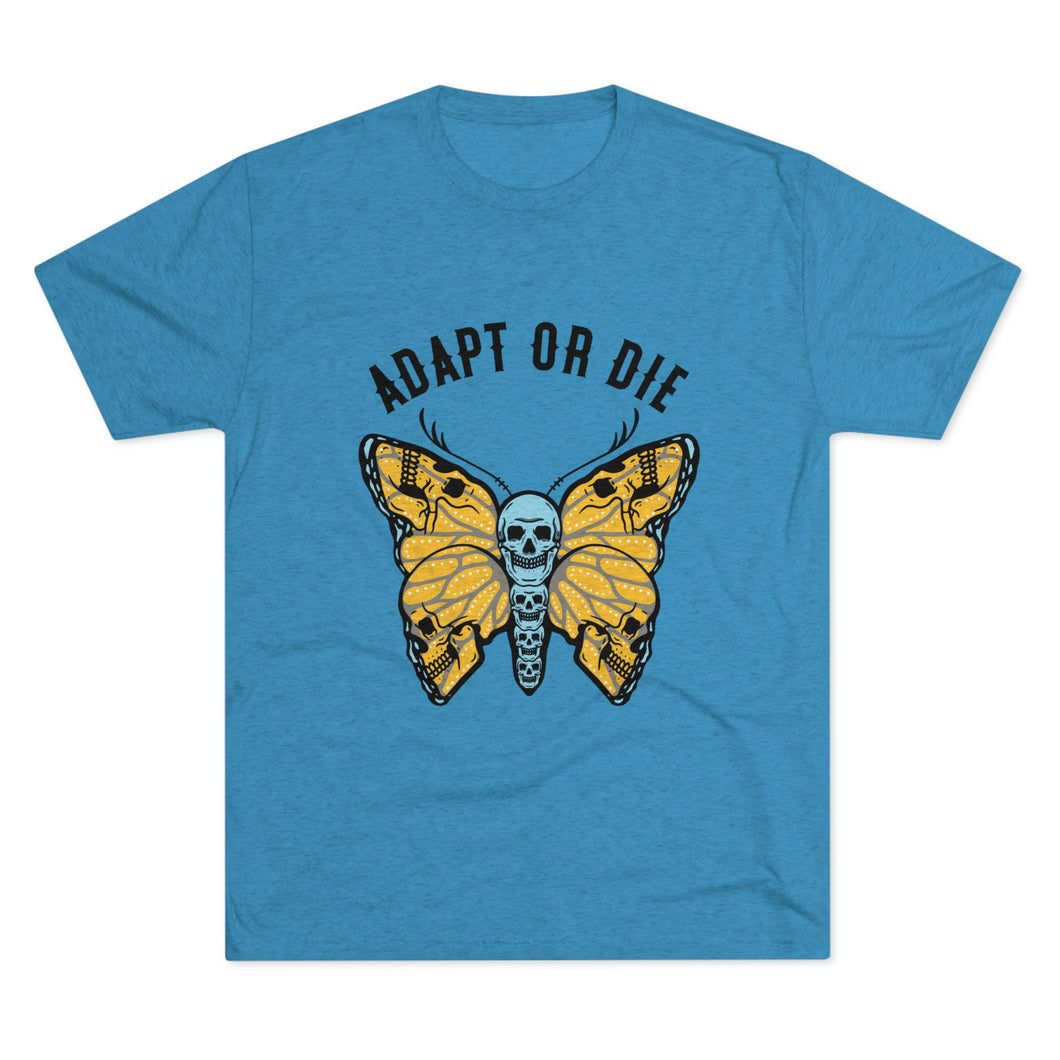 Adapt Or Die Tri-Blend Crew Tee